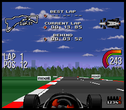Newman-Haas IndyCar Racing featuring Nigel Mansell (Japan) In game screenshot